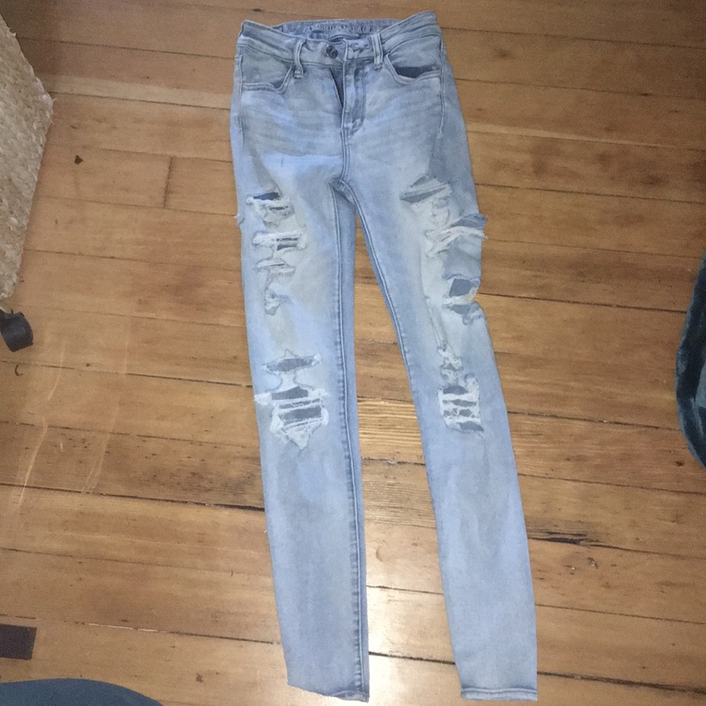 Light colored jeans